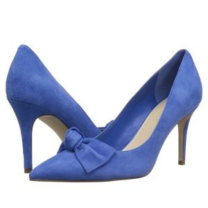 Marc Fisher Blue Bow Heels Pump